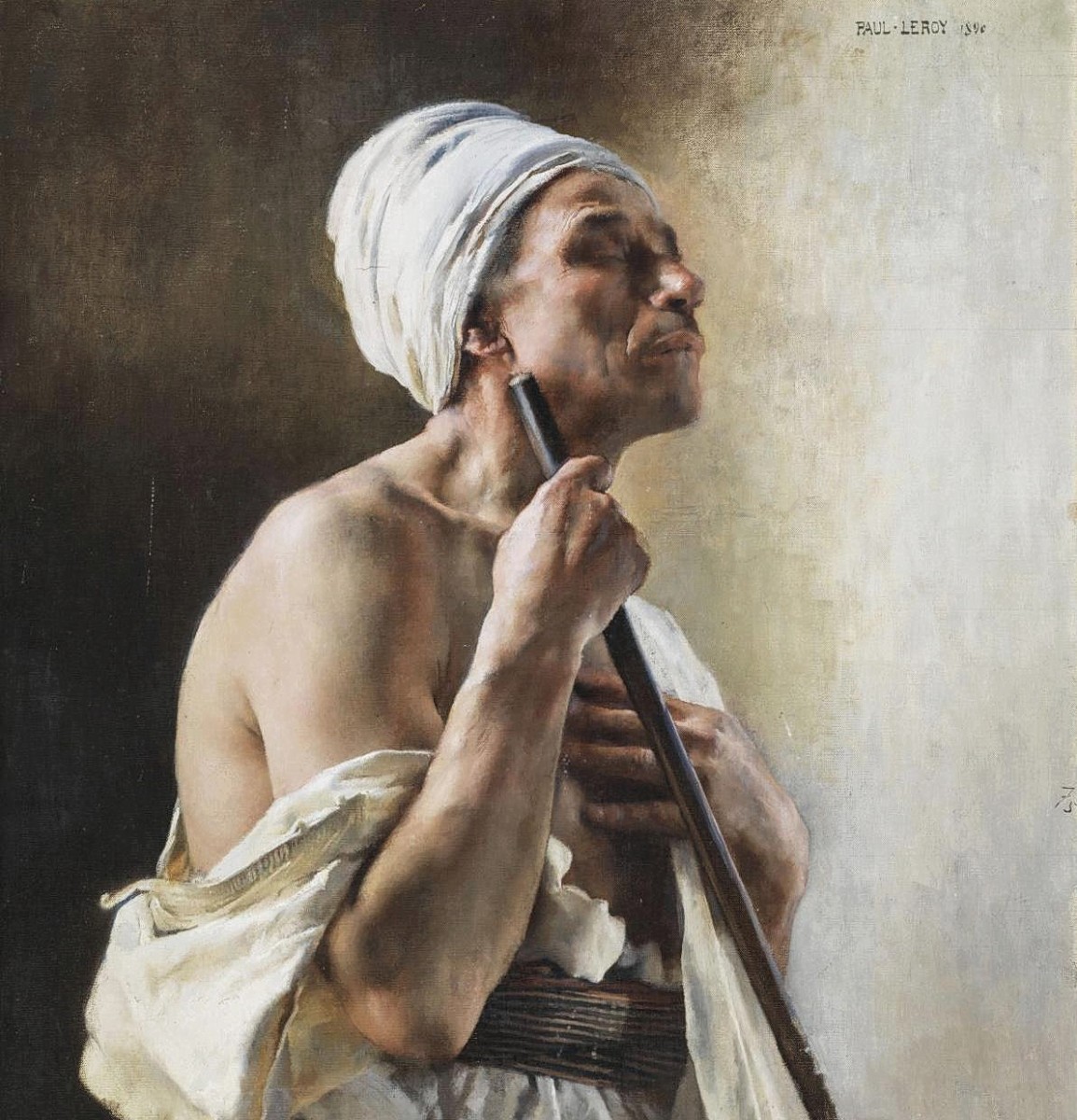 "Painting. Figure" by Paul Leroy