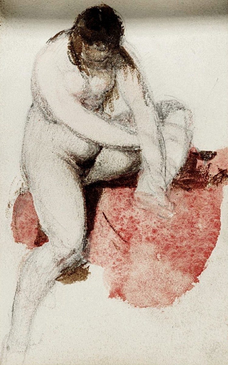 "Drawing. Nude" by J. M. W. Turner