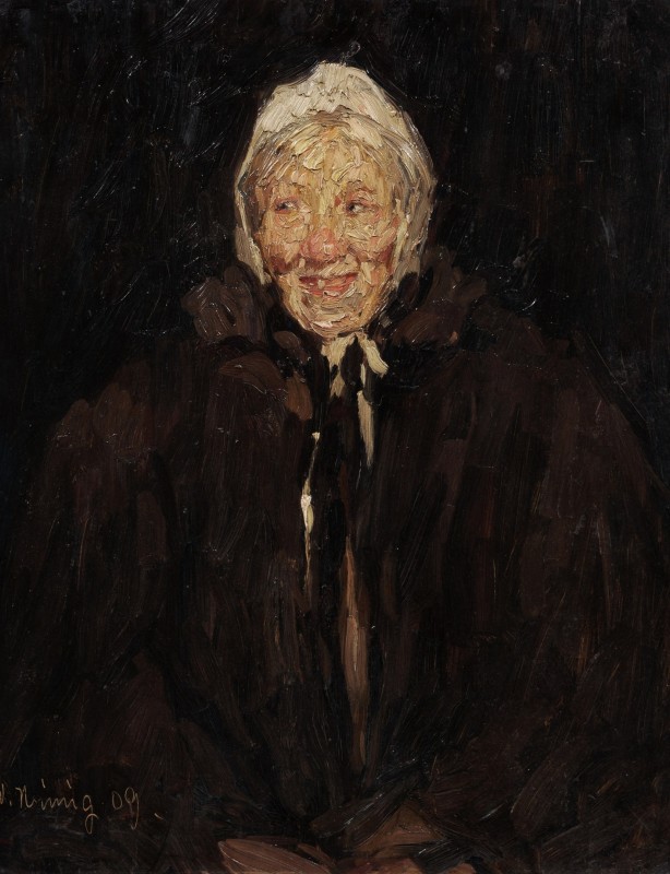 "Pictură. Portret" by Walter Heimig