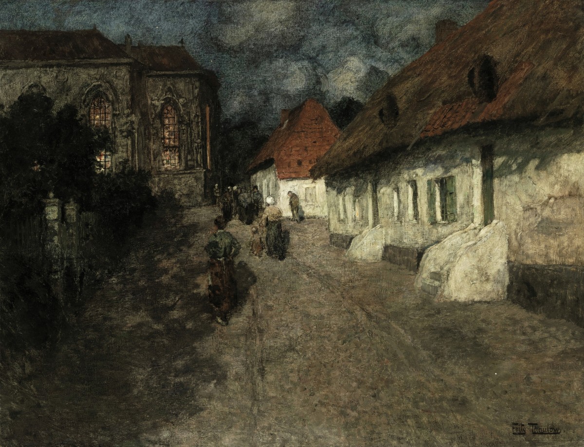 "Composition" by Frits Thaulow