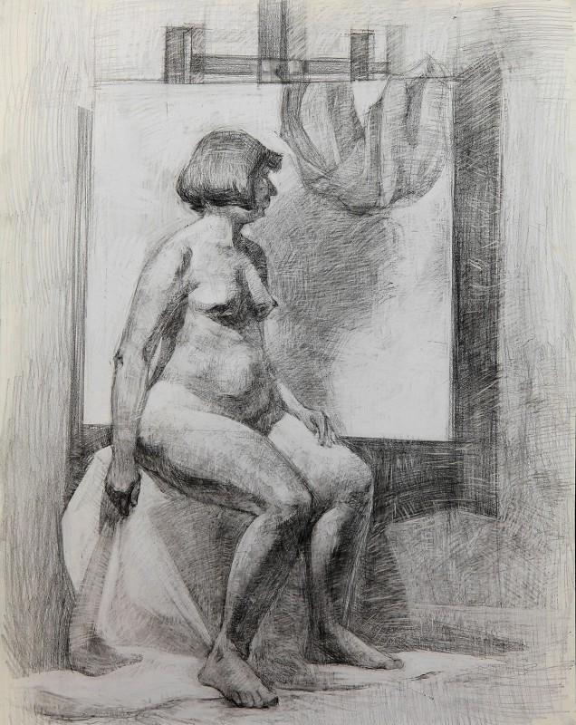 "Nud n interior" by Veronica Crețu, 2010