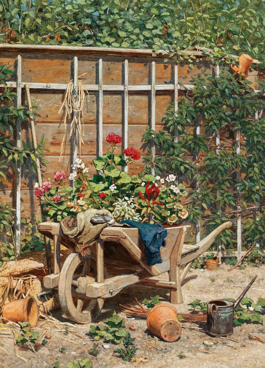 "Painting. Pleinair" by Hugo Charlemont