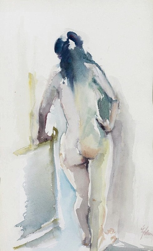 "Painting. Nude" by Georg Schmilk
