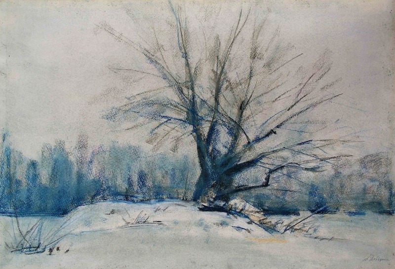 "Painting. Landscape" by Alexey Alexeevich Shovkunenko