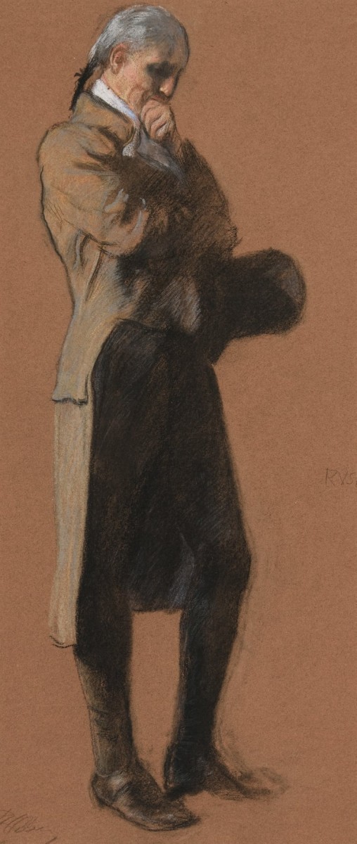 "Drawing. Figure" by Edwin Austin Abbey