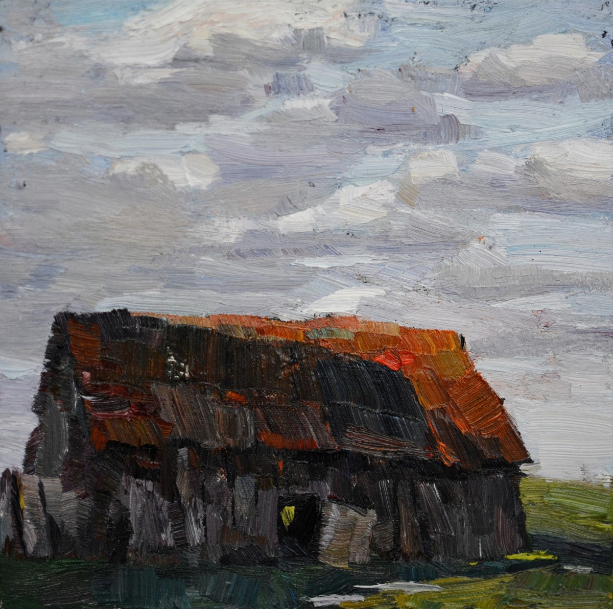 "Pictură. Pleinair. Pleinair România" by Ilie Maxemciuc, ulei pe pânză