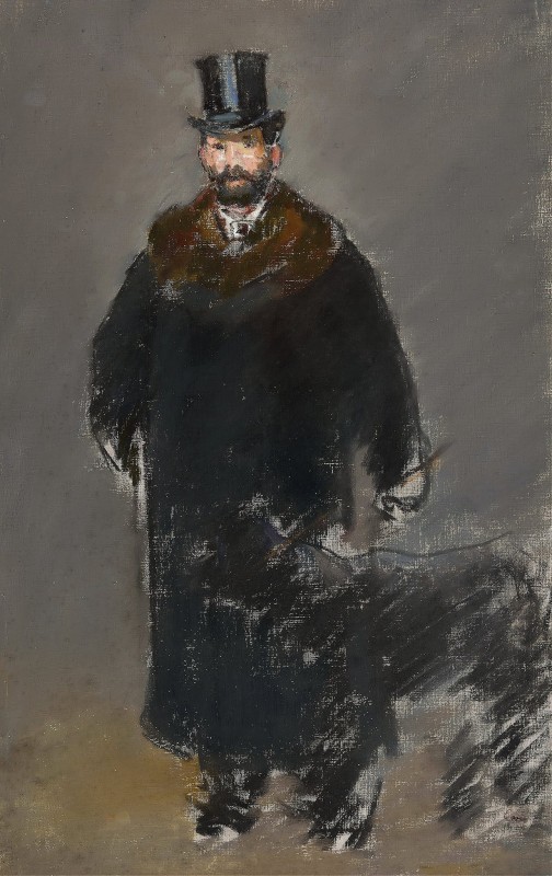 "Pictură. Figură / semifigură" by Édouard Manet