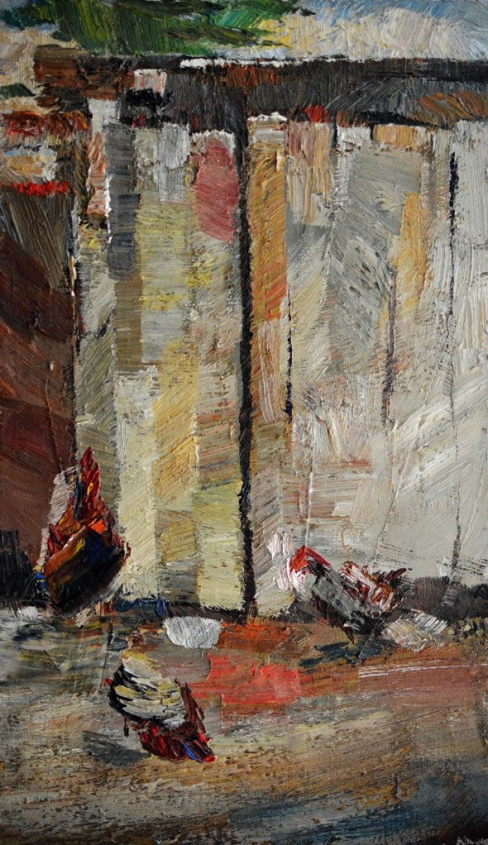 "Painting. Pleinair. Pleinair moldova" by Ion Golubei, oil on canvas