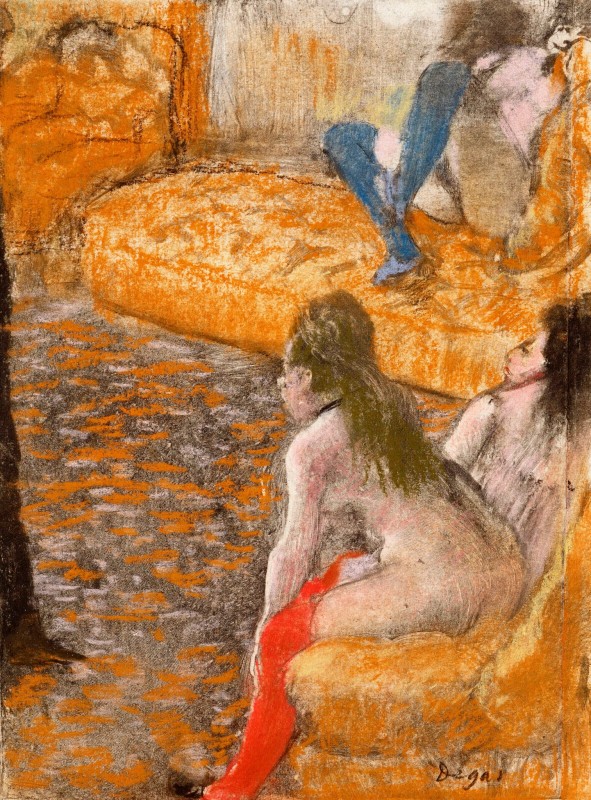 "Composition" by Edgar Degas