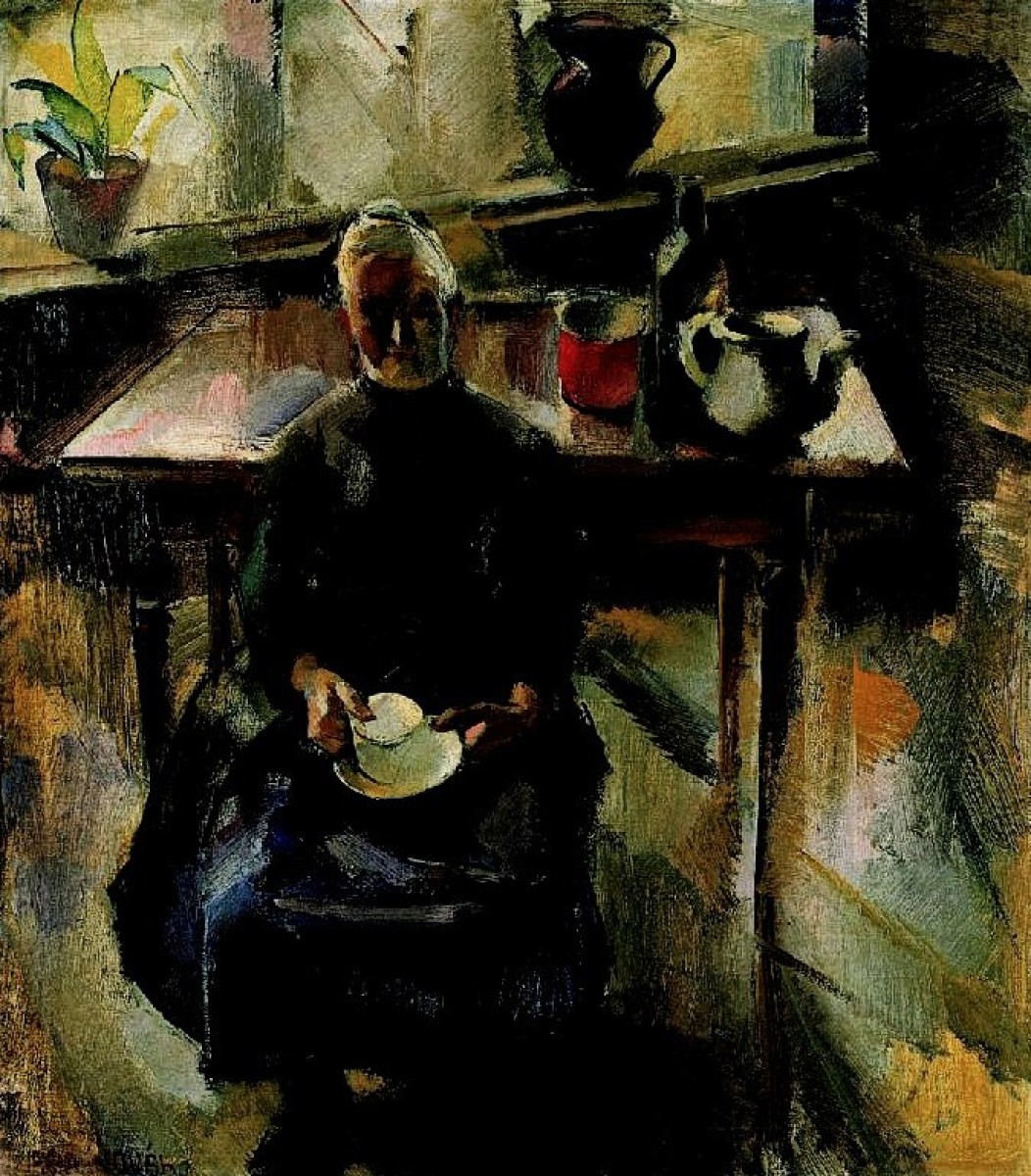 "Portrait" by Aba-Novák Vilmos