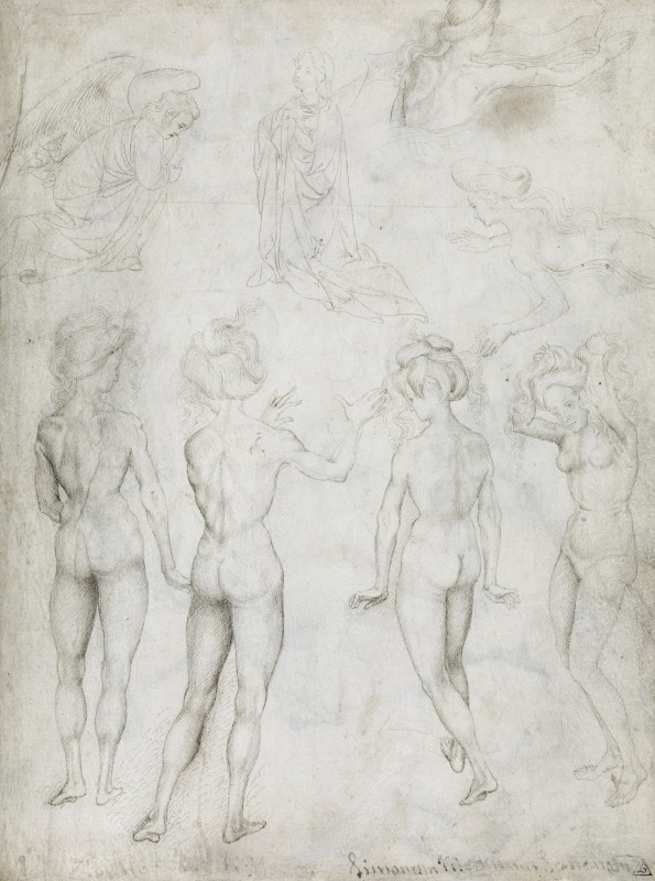 "Drawing. Nude" by  Pisanello