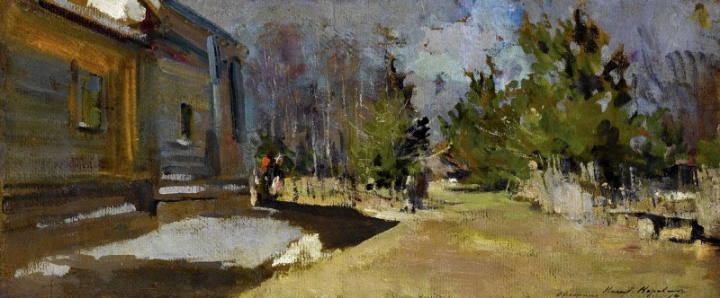 "Живопись. Сельский мотив" by Константин Алексеиевич Коровин