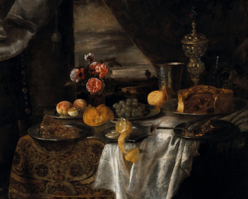 "Painting. Still life" by 17 th.