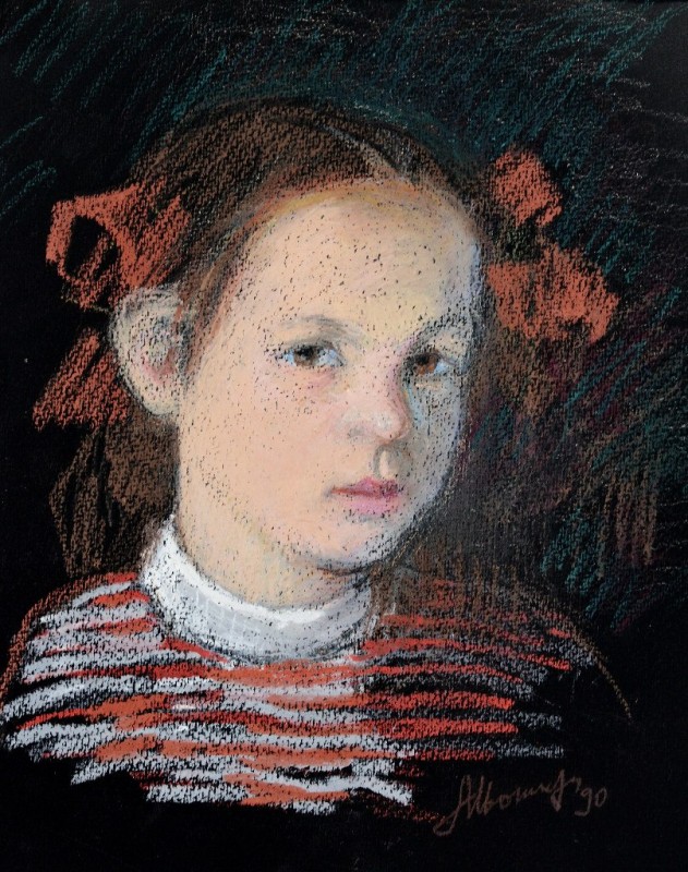 "Pictură. Portret" by Alexandru Ivonin