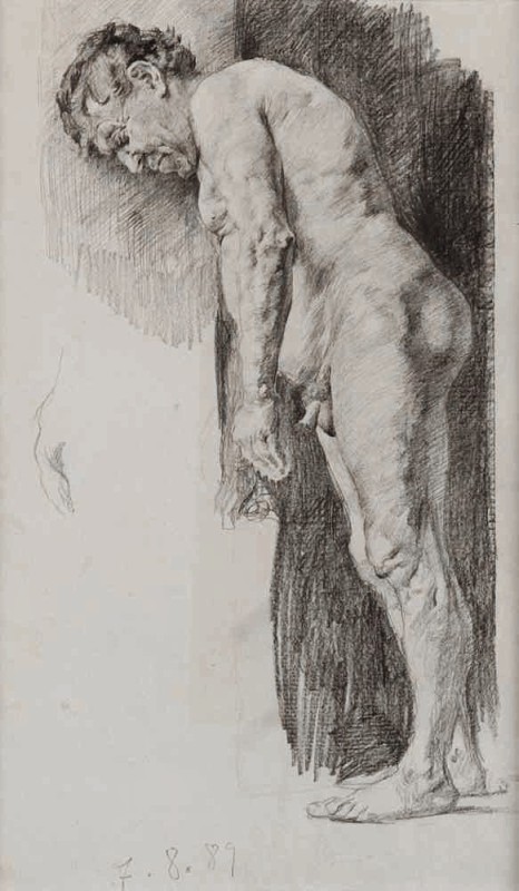 "Desen. Nud" by Max Slevogt