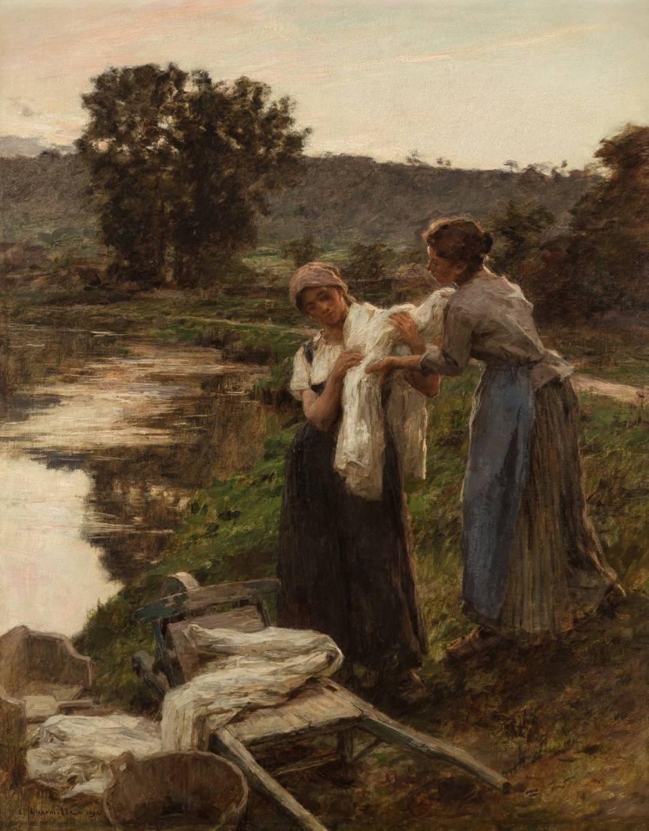 "Composition" by Léon Augustin Lhermitte