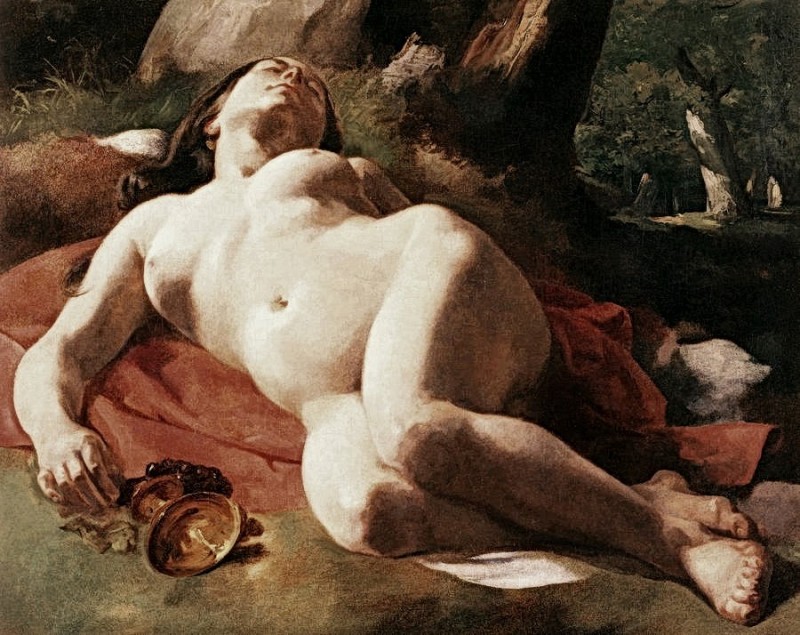 "Painting. Nude" by Gustave Courbet