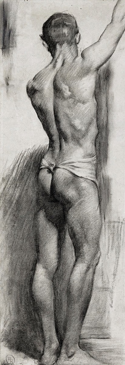 "Drawing. Nude" by Hugh Ramsay