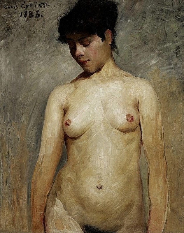 "Painting. Nude" by Lovis Corinth