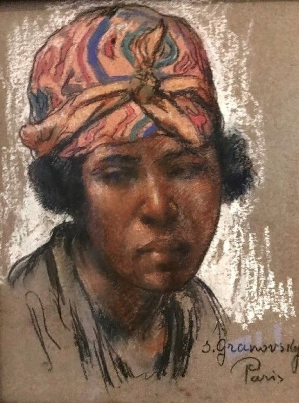 "Pictură. Portret" by Samuel Solomonovich Granovsky