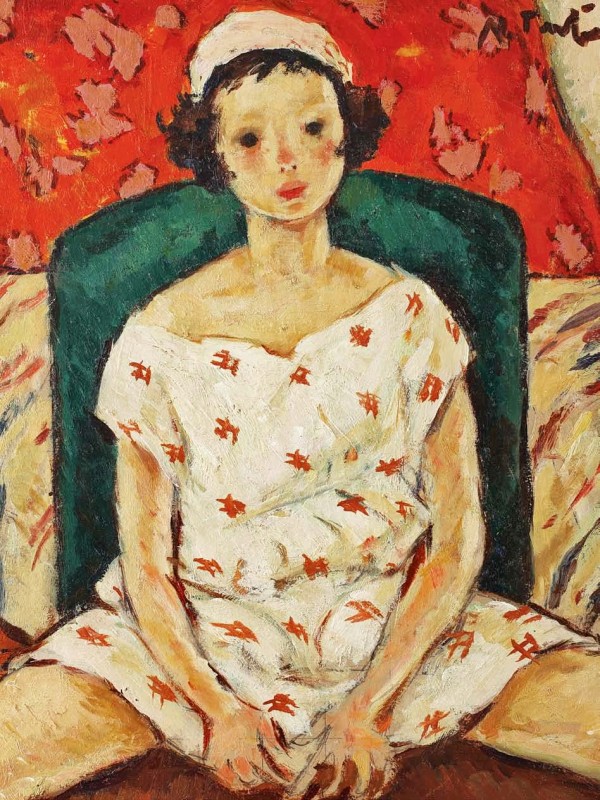"Живопись. Фигура / полуфигура" by Ниcолае Тонитза