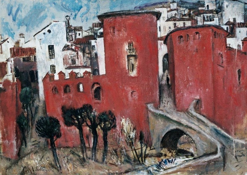 "Painting. Urban" by Evsey Evseevich Moiseenko
