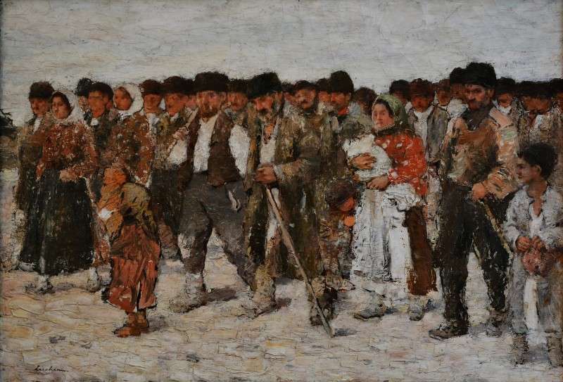 "Pictură. Oameni" by Ștefan Luchian