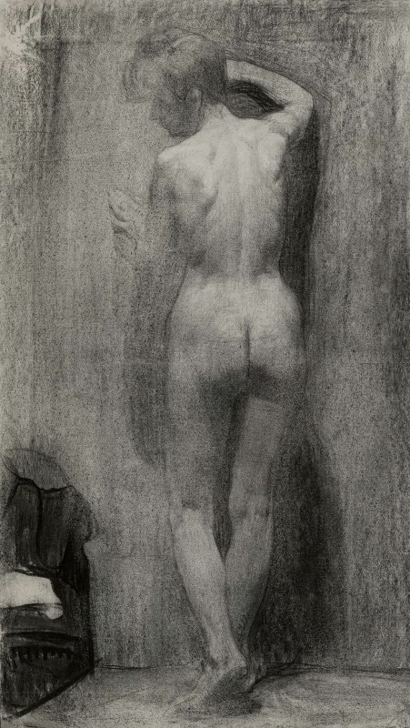 "Рисунок. Обнаженка" by Aleksandr Ivanovich Savinov