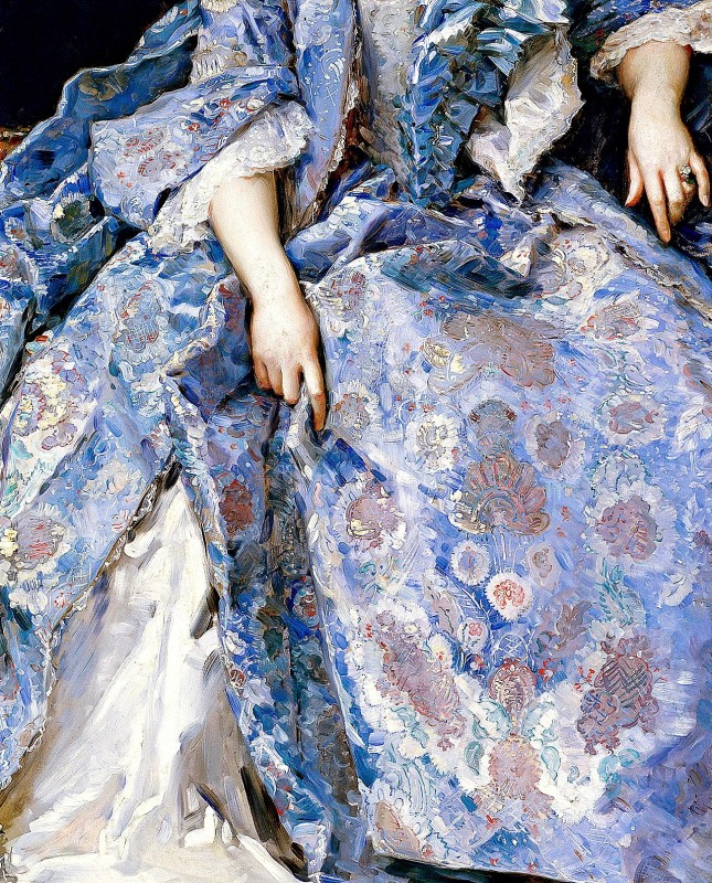 "Pictură. Figură / semifigură. Gips, cap, mâini și picioare" by Raimundo de Madrazo y Garreta