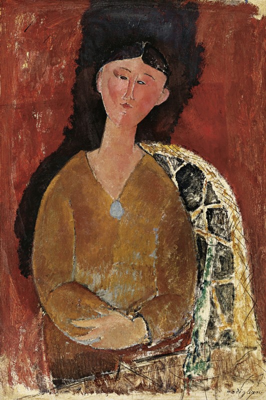 "Painting. Figure" by Amedeo Modigliani