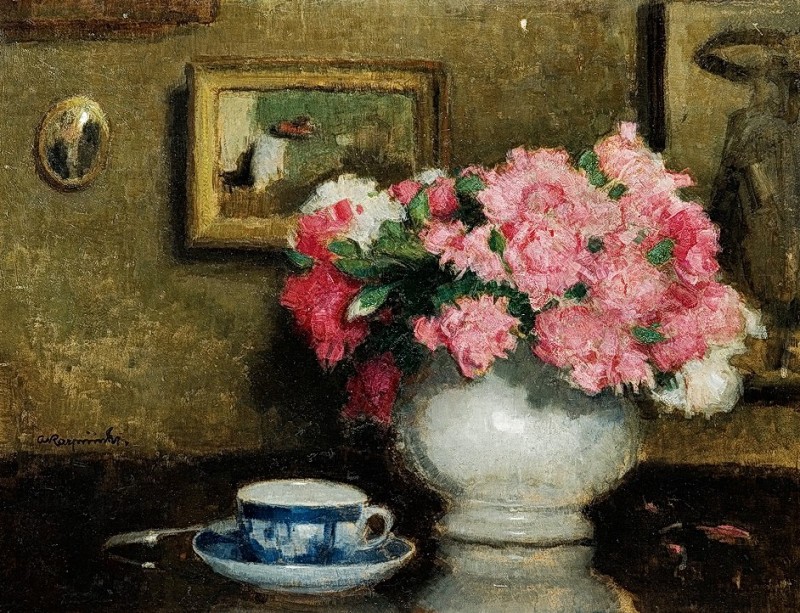 "Painting. Still life" by Alfons Karpiński