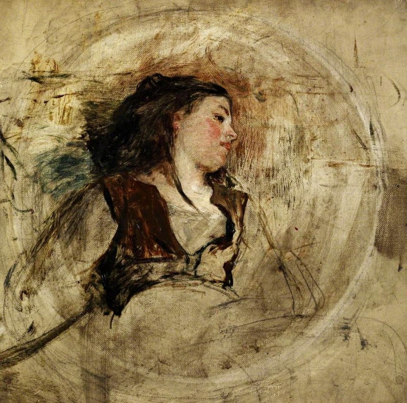 "Drawing. Portrait" by William Quiller Orchardson
