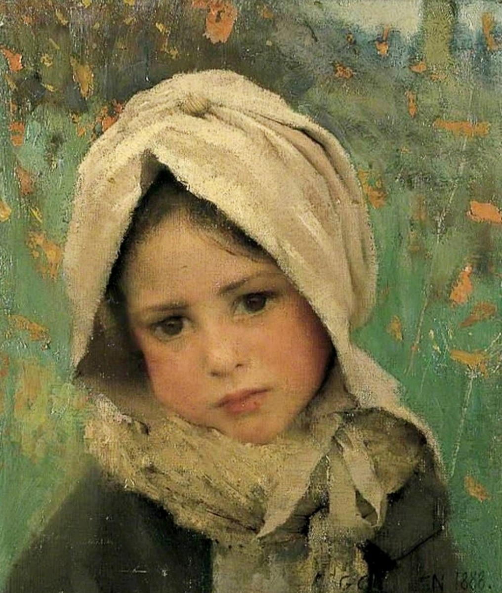 "Живопись. Портрет" by Георге Cлаусен