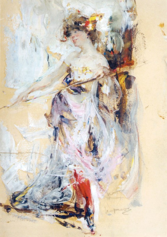 "Painting. Figure" by Nicolai Fechin