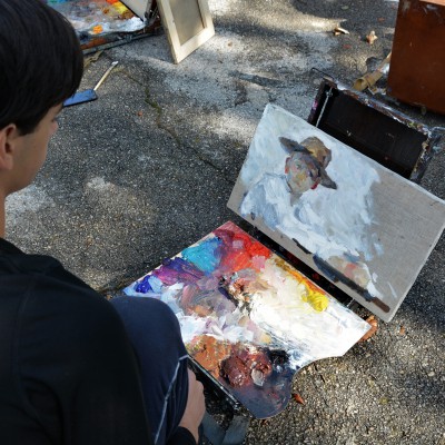 Этюды и рисунки учеников. Сентябрь 2020