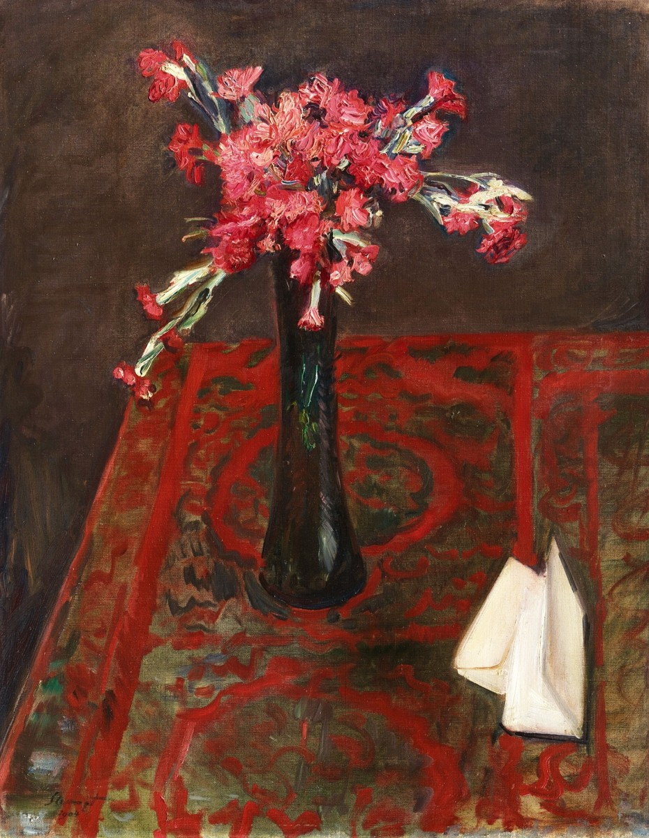 "Pictură. Natură statică" by Max Slevogt
