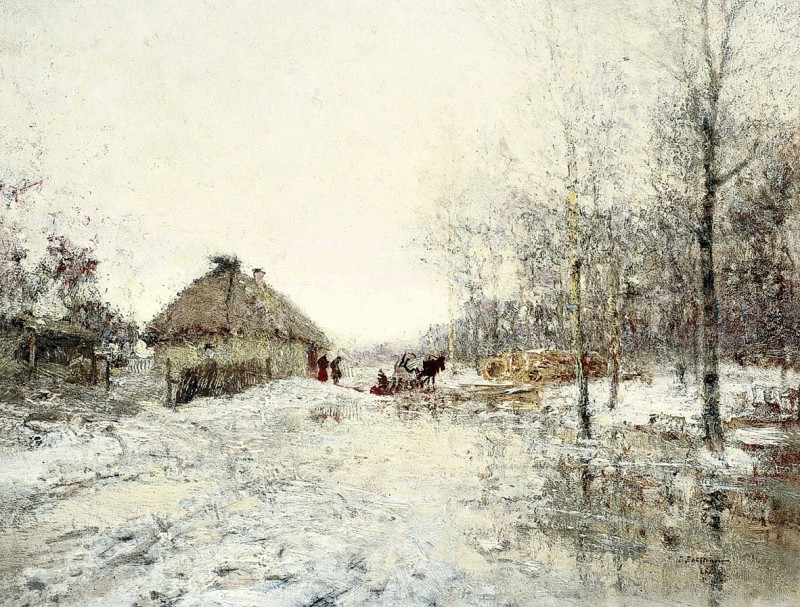 "Pictură. Peisaj" by Ivan Pavlovich Pokhitonov