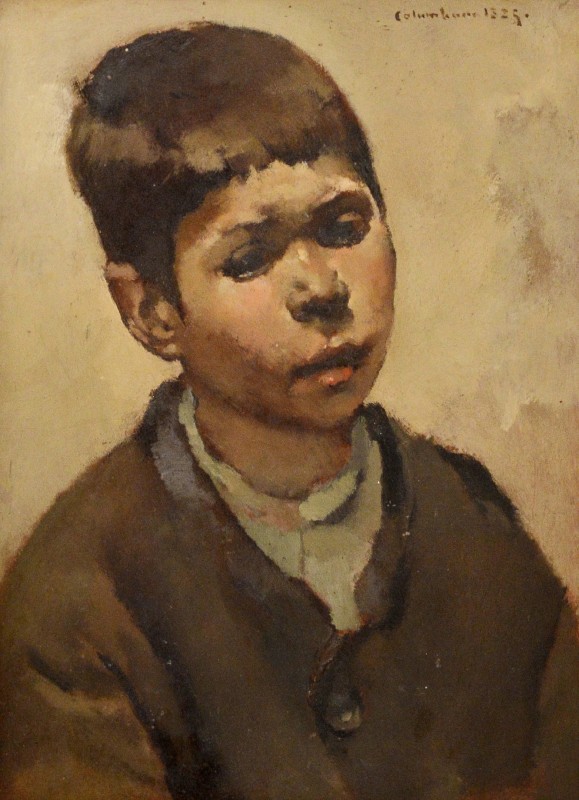 "Painting. Portrait" by Columbano Bordalo Pinheiro