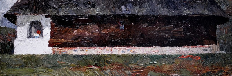 "Pictură. Peisaj. Pleinair. Pleinair România" by Cezar Ciobanu, ulei pe pânză
