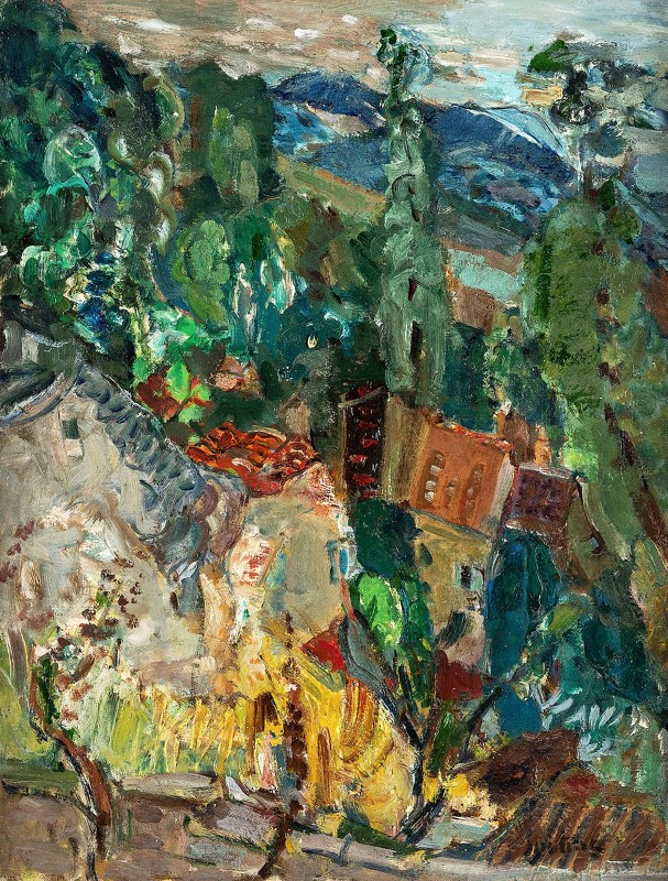 "Composition" by Chaim Soutine