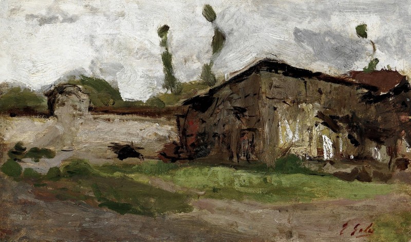 "Живопись. Сельский мотив" by Емилё Гола