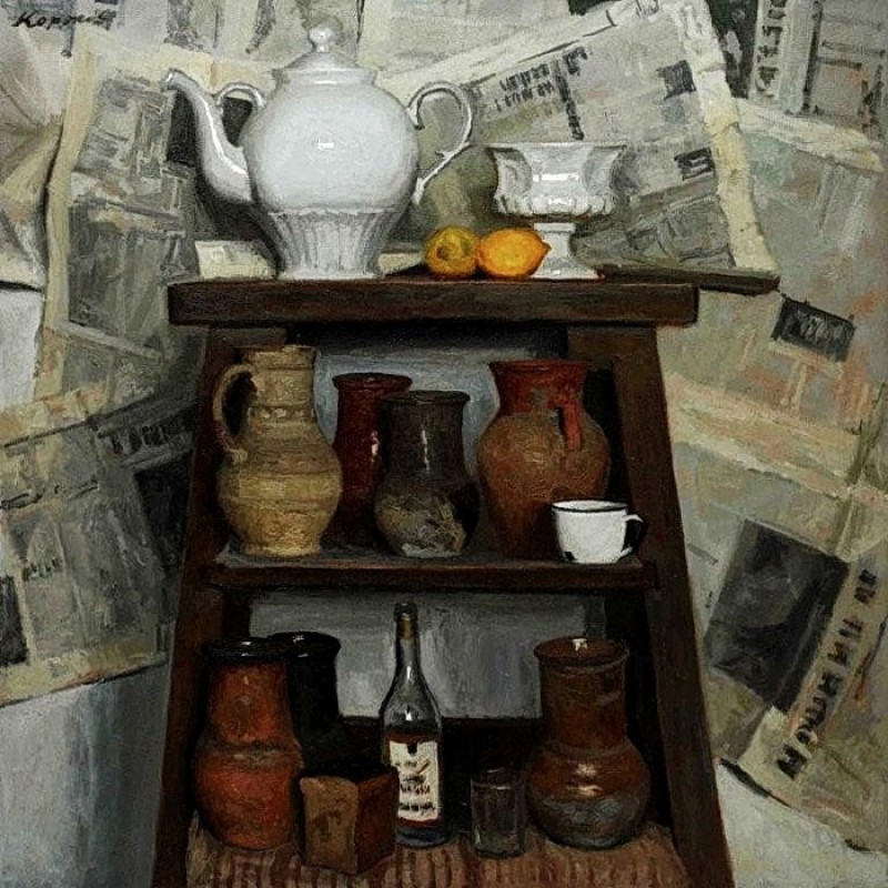 "Композиция" by Гелии Коржев