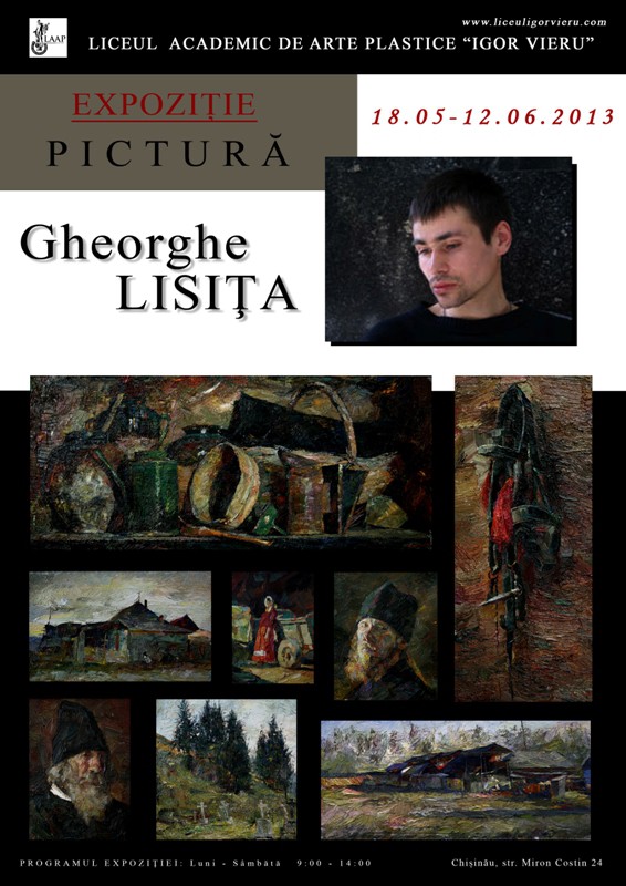 Painting exhibition. Gheorghe Lisița