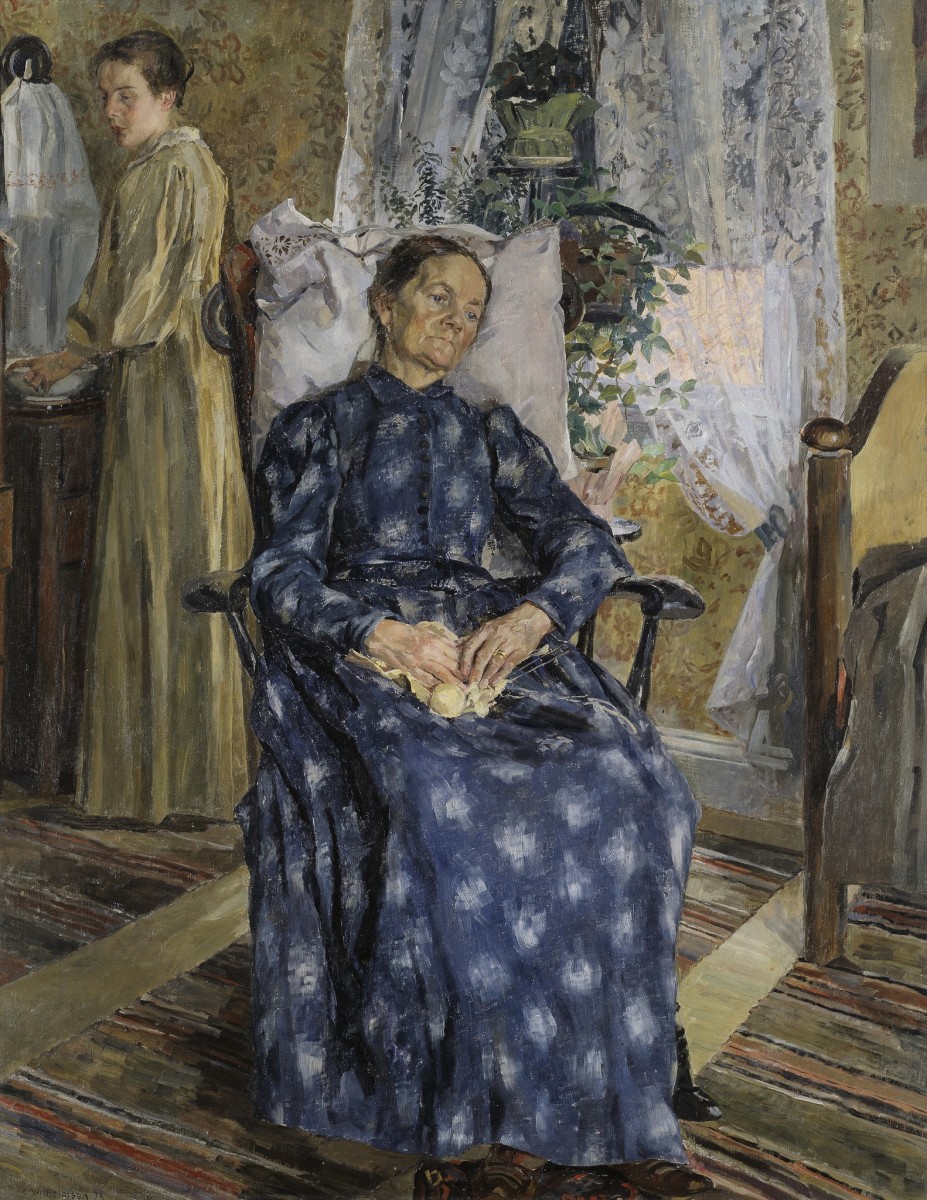 "Painting. Figure" by Carl Wilhelmson