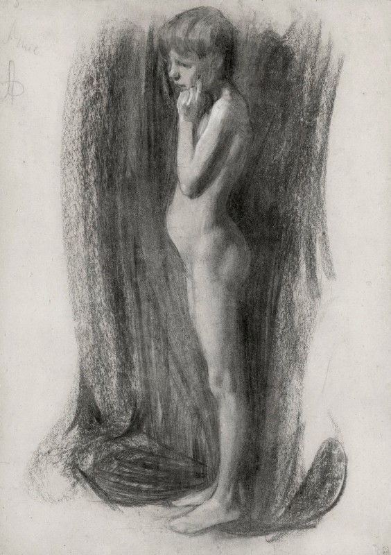 "Drawing. Nude" by Boris (Ber) Izralevich Anisfeld