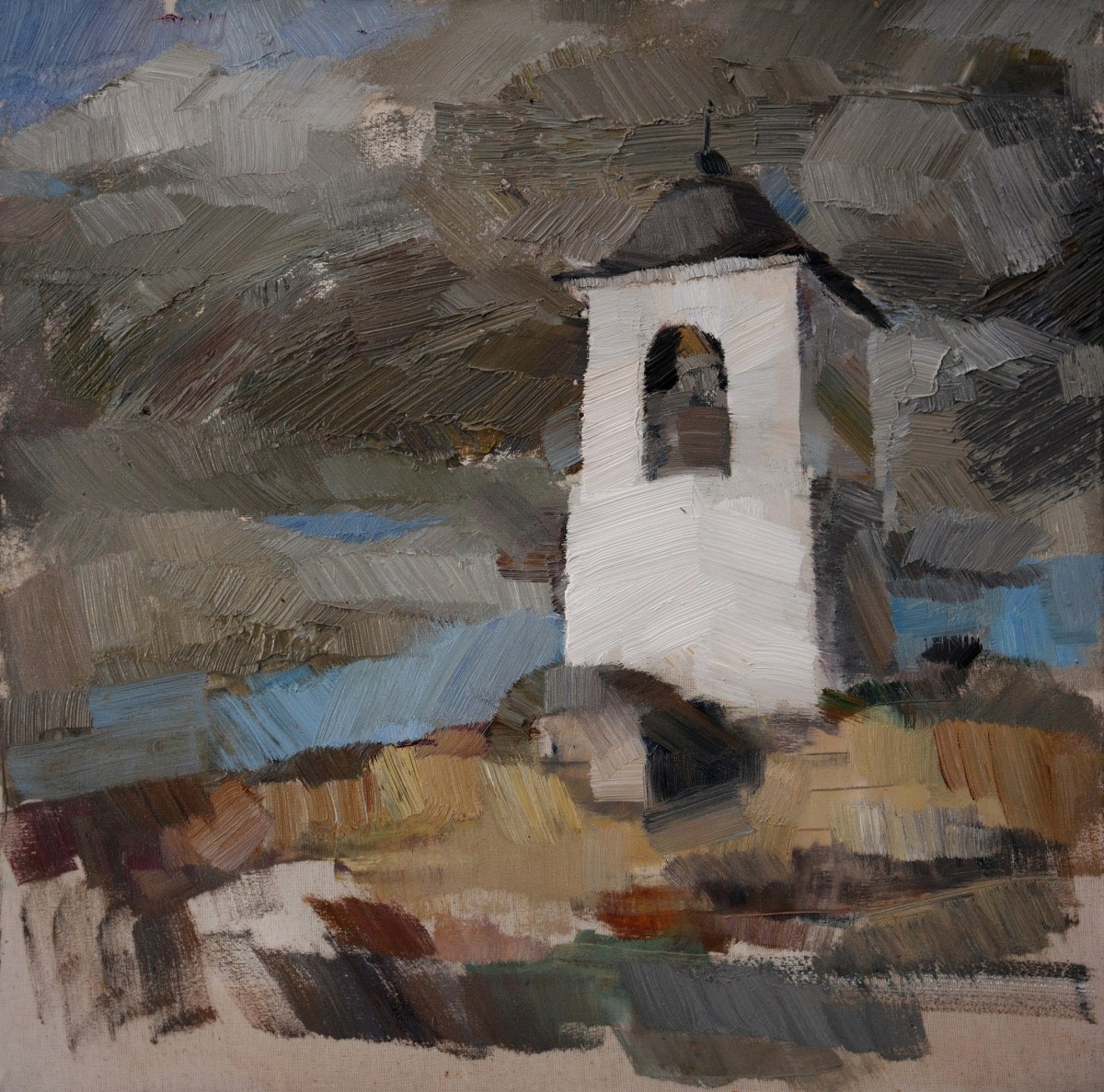 "Painting. Pleinair. Pleinair moldova" by Alisa Bivol, oil on canvas