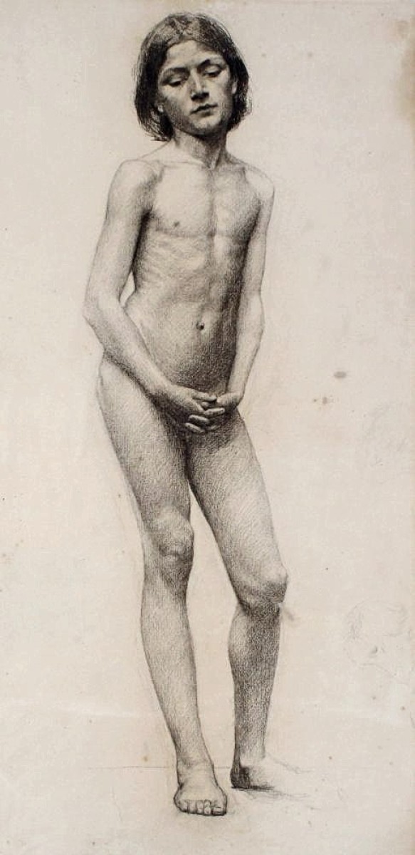 "Desen. Nud" by Pedro Weingärtner