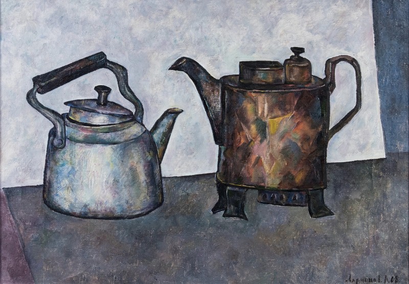"Pictură. Natură statică" by A Larionov