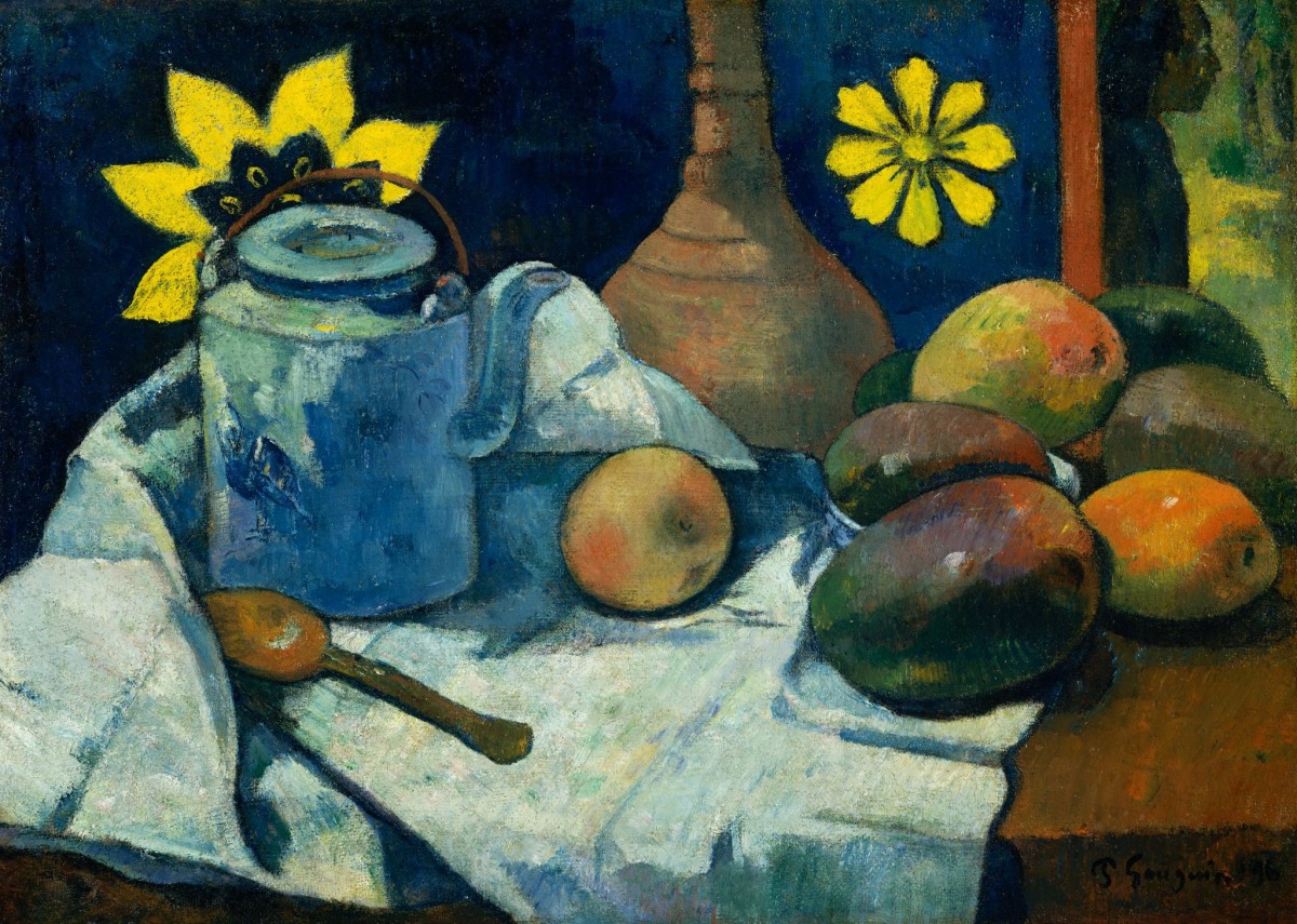 "Painting. Still life" by Paul Gauguin