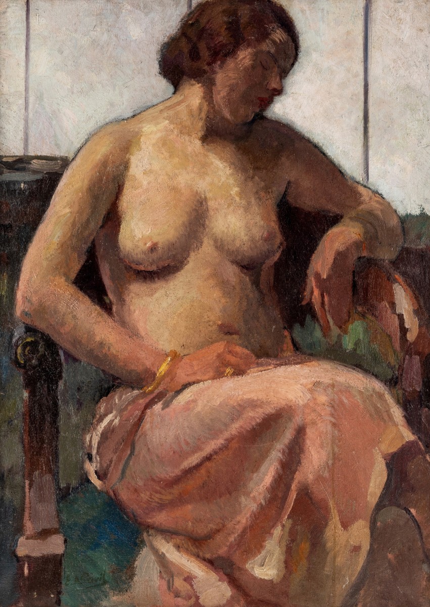 "Painting. Nude" by Élie Anatole Pavil